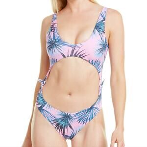 Peixoto Praia One-Piece Latin Pink Agave size Large